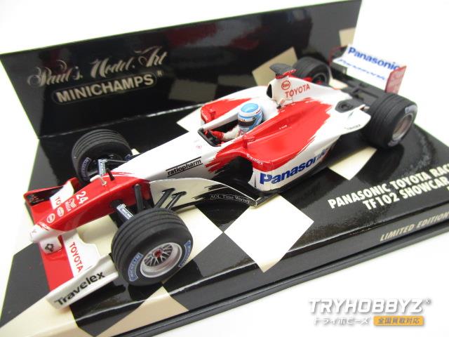 ミニチャンプス 1/43 Panasonic Toyota Racing Tf102 2002 Showcar