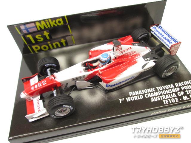 ミニチャンプス 1/43 パナソニック トヨタ TF102 2002 #24