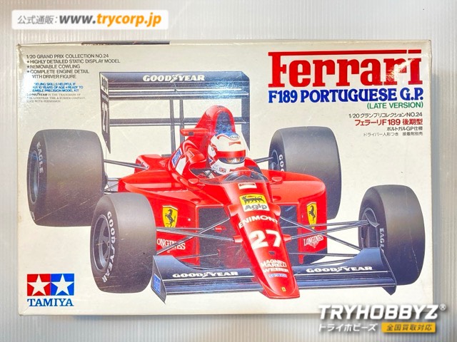 タミヤ 1/20 フェラーリ F189 後期型 ポルトガルGP仕様 20024