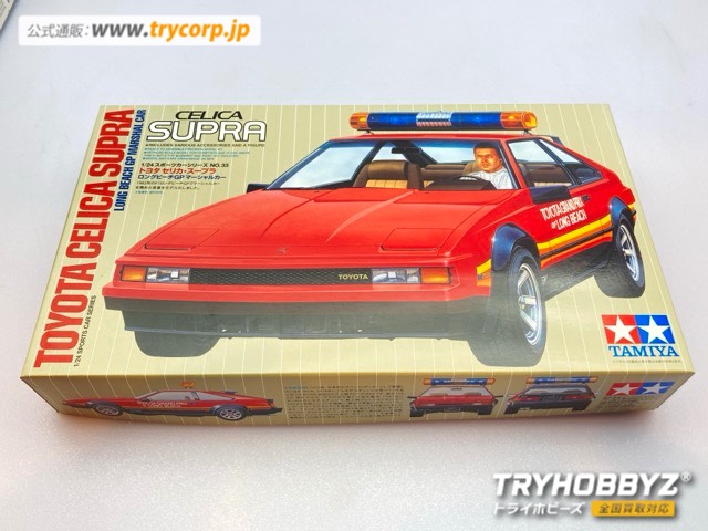 タミヤ 1/24 トヨタ セリカスープラ ロングビーチGP マーシャルカー スケール特別販売 24033