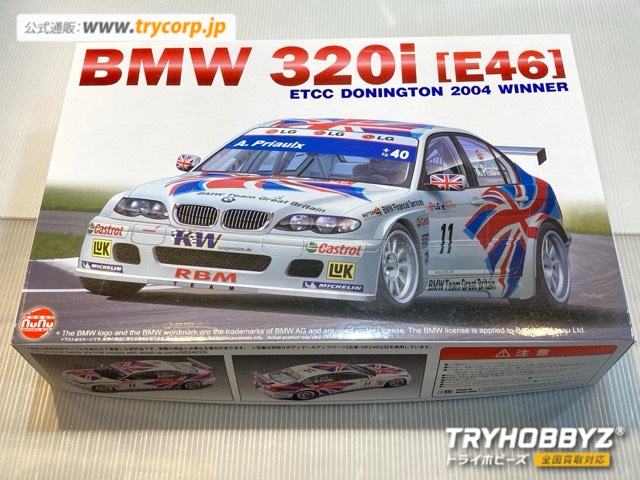 プラッツ/NuNu 1/24 BMW 320i E46 2004 ETCC ドニントン ウィナー PN24033