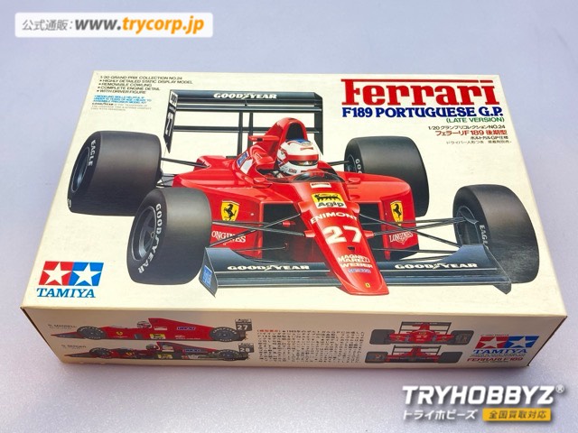 タミヤ 1/20 フェラーリ F189 後期型 ポルトガルGP仕様 20024