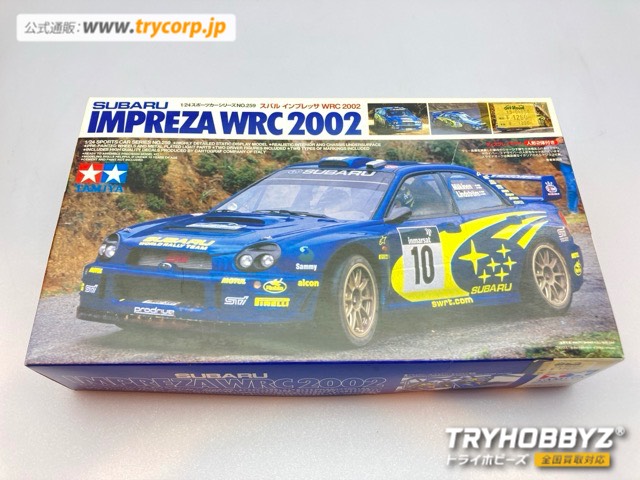 タミヤ 1/24 スバル インプレッサ WRC 2002 ディスプレイモデル 24259