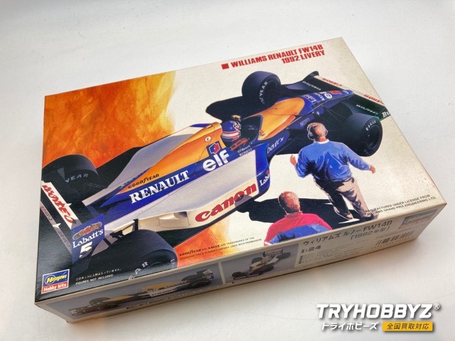 ハセガワ 1/24 ウィリアムズ ルノー FW14B 1992年型 マンセル5連勝 FS