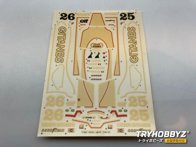 TAMIYA プラモデル タミヤ 1／20 リジェ JSIIフォード F-1 - 模型